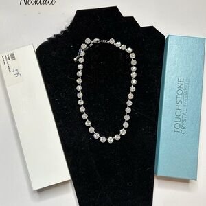 Touchstone Crystal Silver Necklace